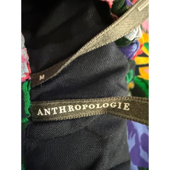 Anthropologie NEW Somerset Strapless Maxi Dress Floral Tiered‎ sz M coquette NWT - Picture 11 of 12